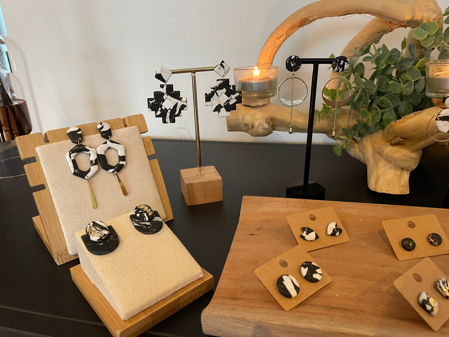 "Marbre noir doré" n°5