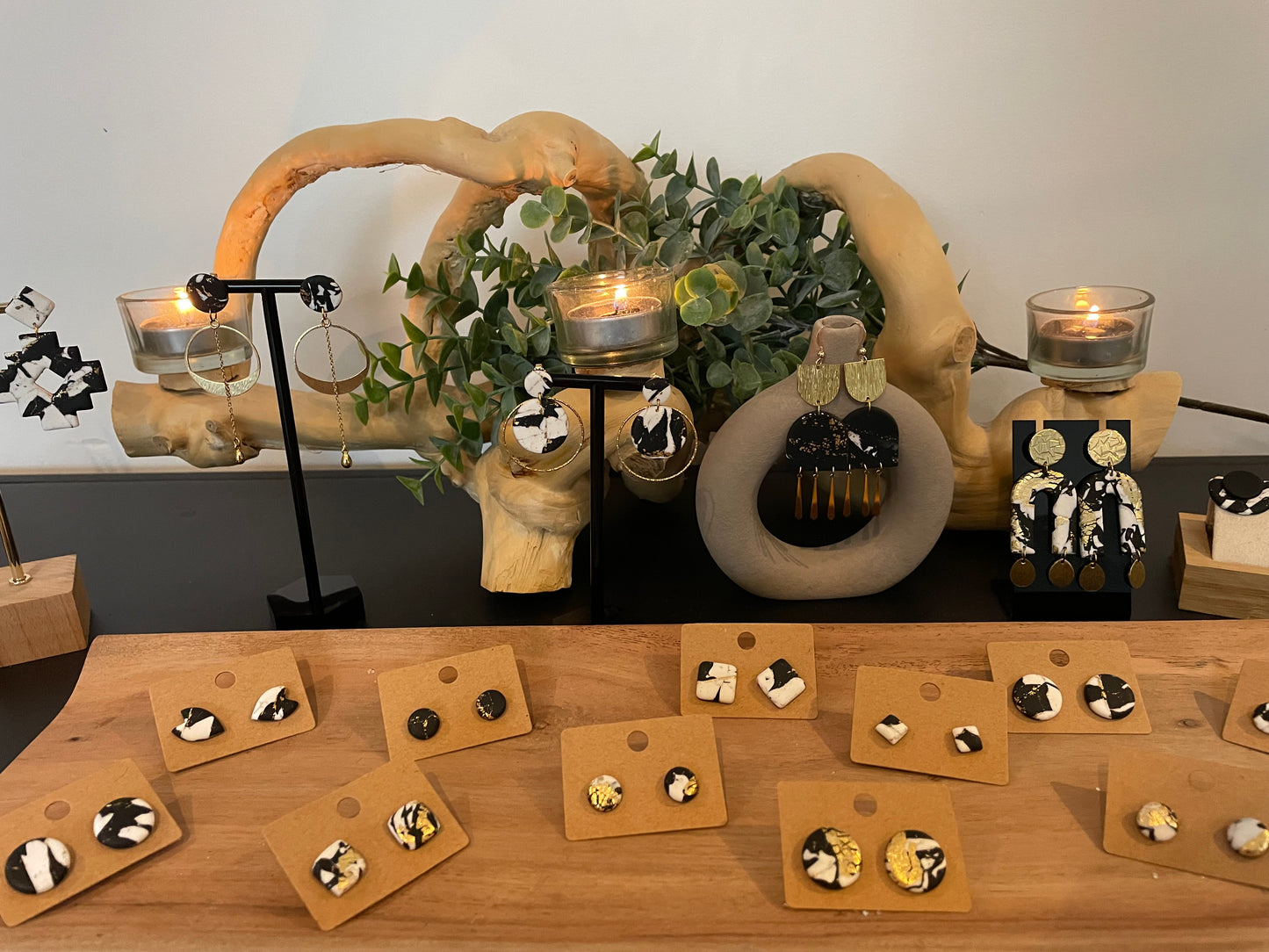 "Marbre noir doré" n°12