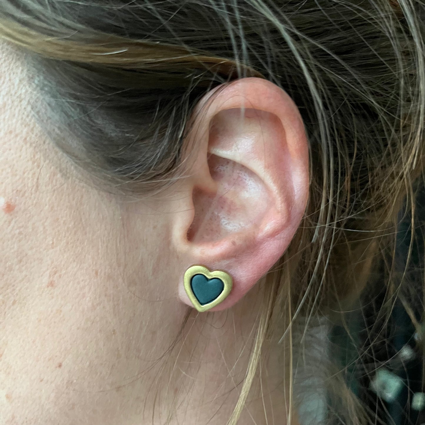 "Coeur", puces vertes