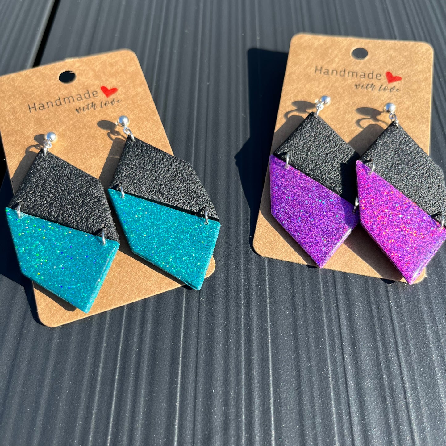 "Géométriques turquoises"