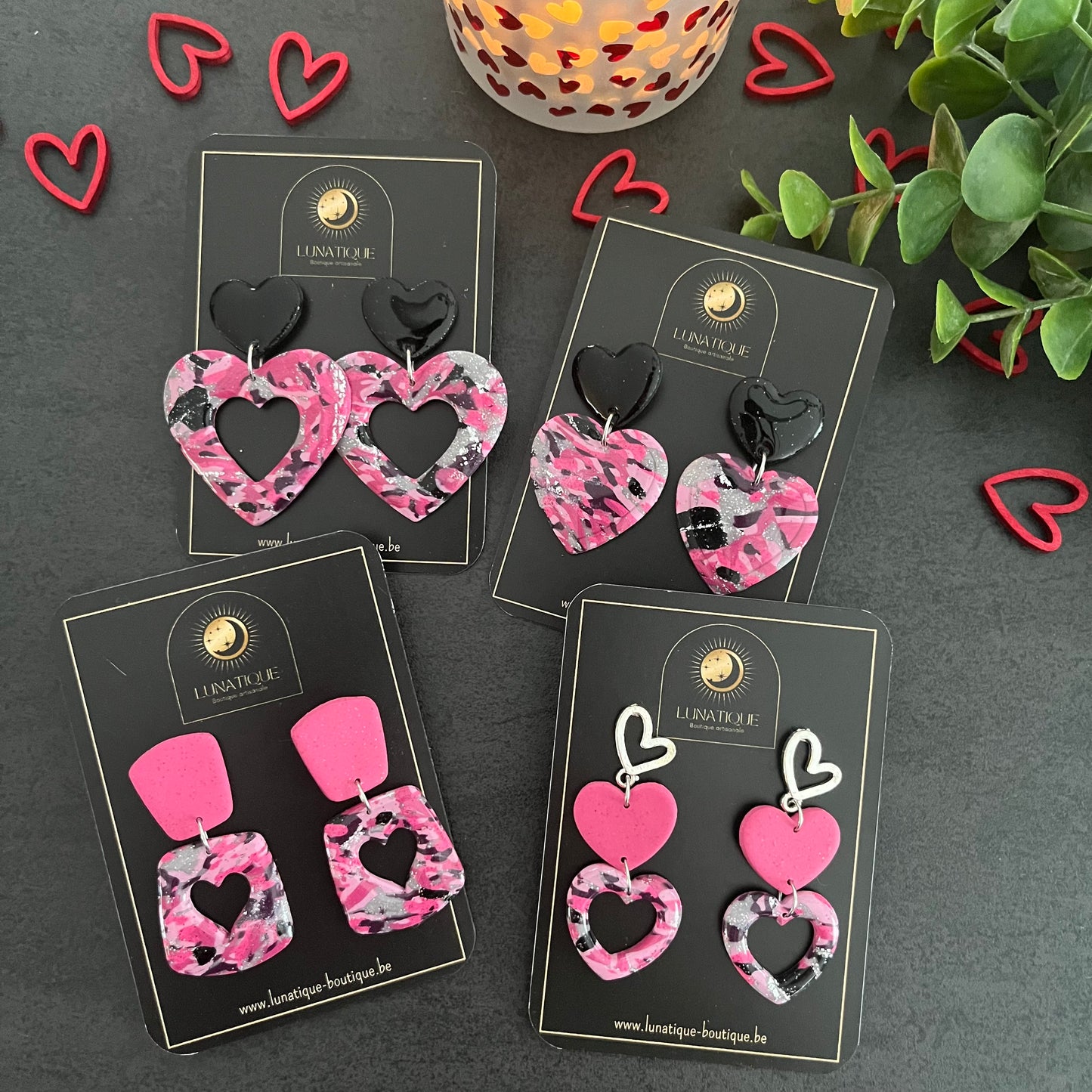 "Coeurs marbrés", n°1