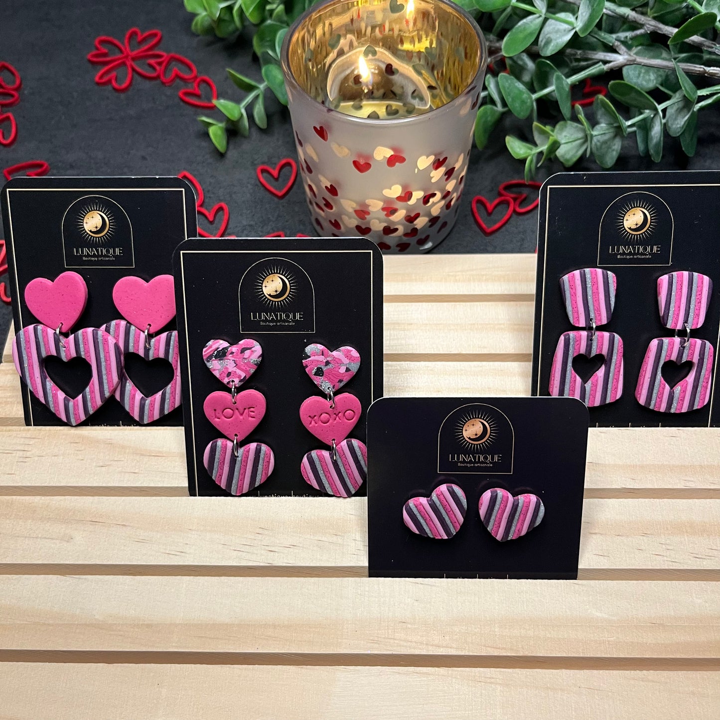 "Coeurs rayés", n°3