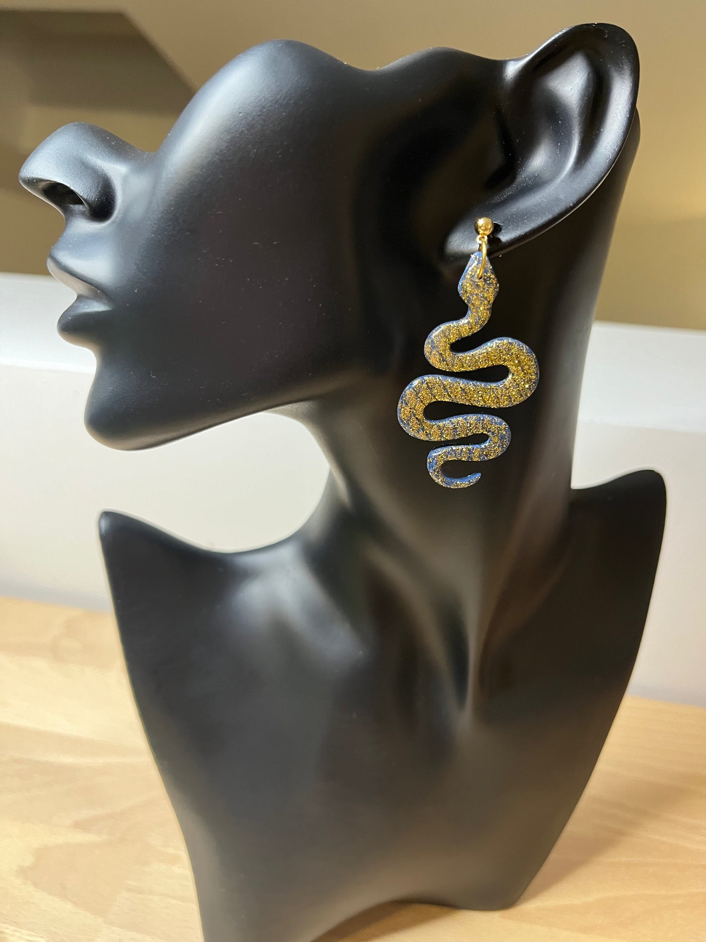 Serpents "Bleu et or"