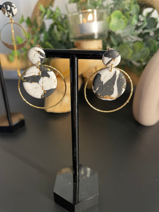 "Marbre noir doré" n°12