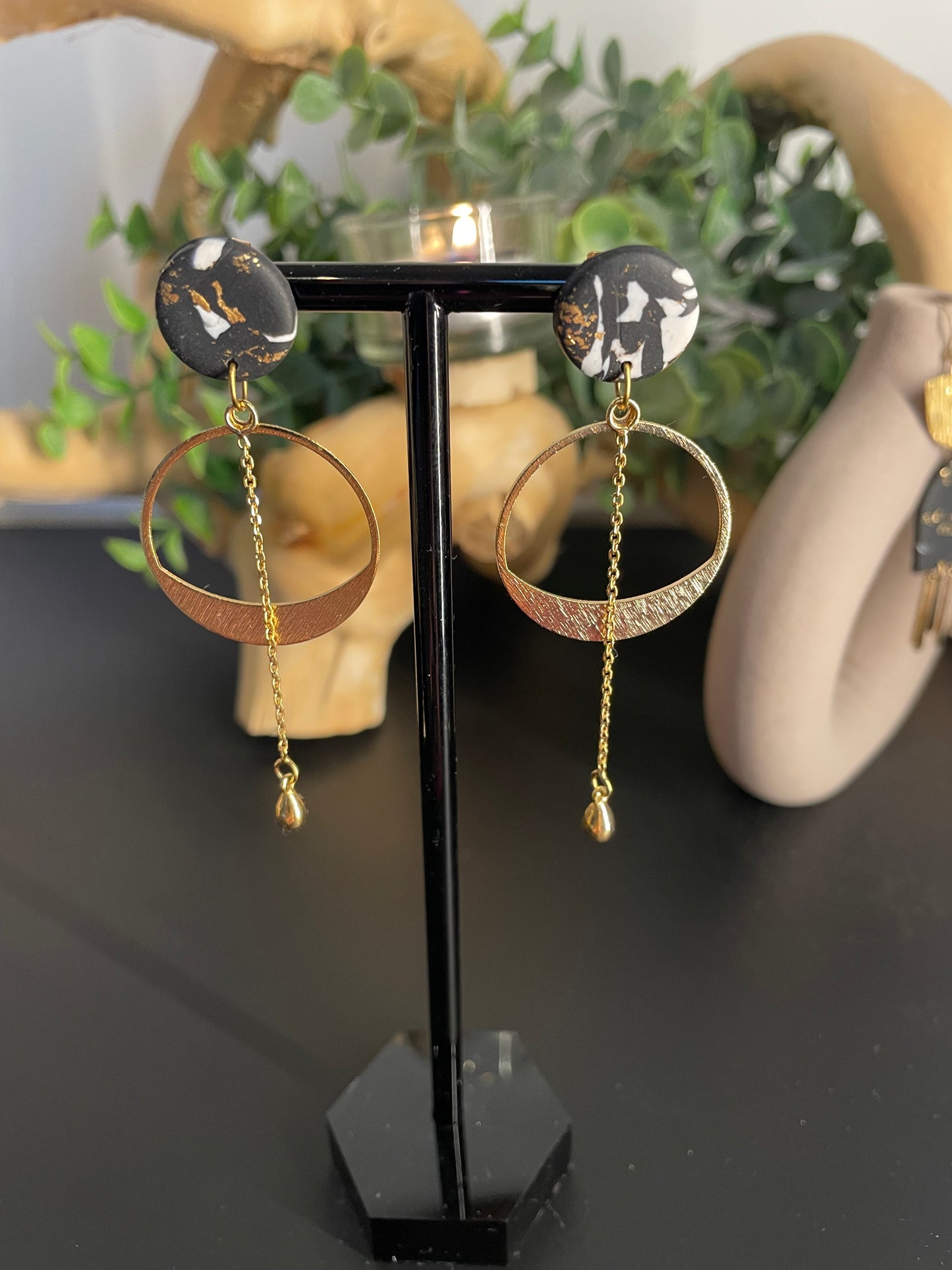 "Marbre noir doré" n°5