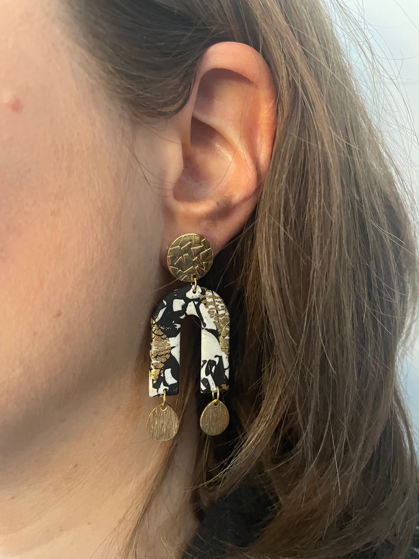 "Marbre noir doré" n°11