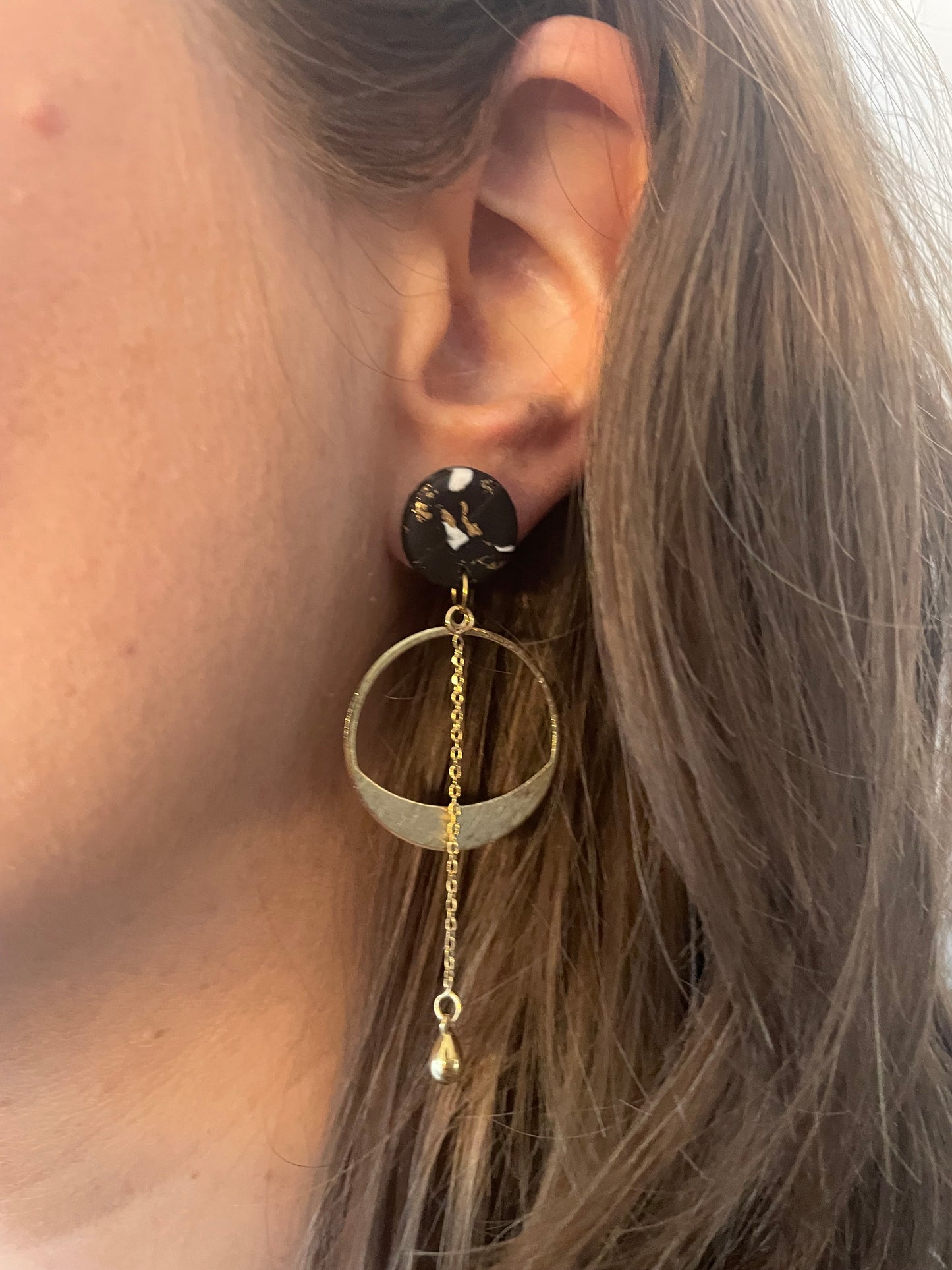 "Marbre noir doré" n°5