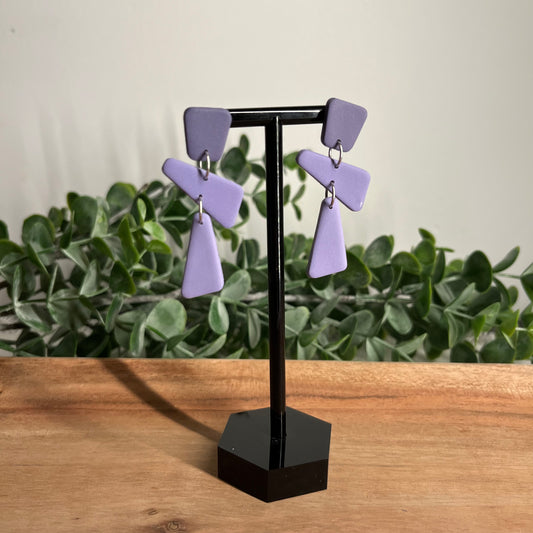 "Nuances de mauve", géométrique