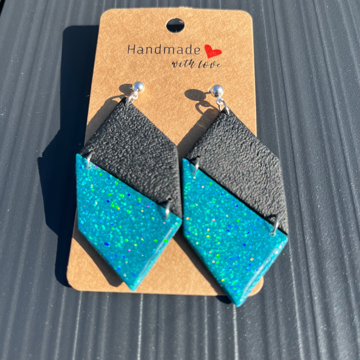 "Géométriques turquoises"