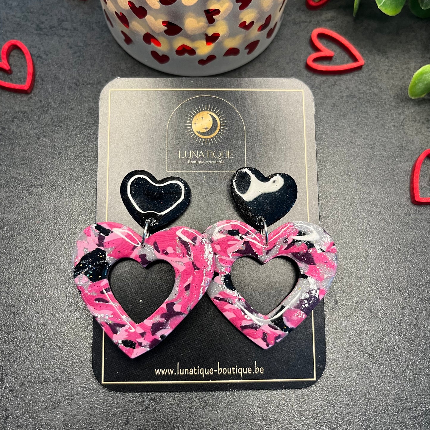 "Coeurs marbrés", n°3