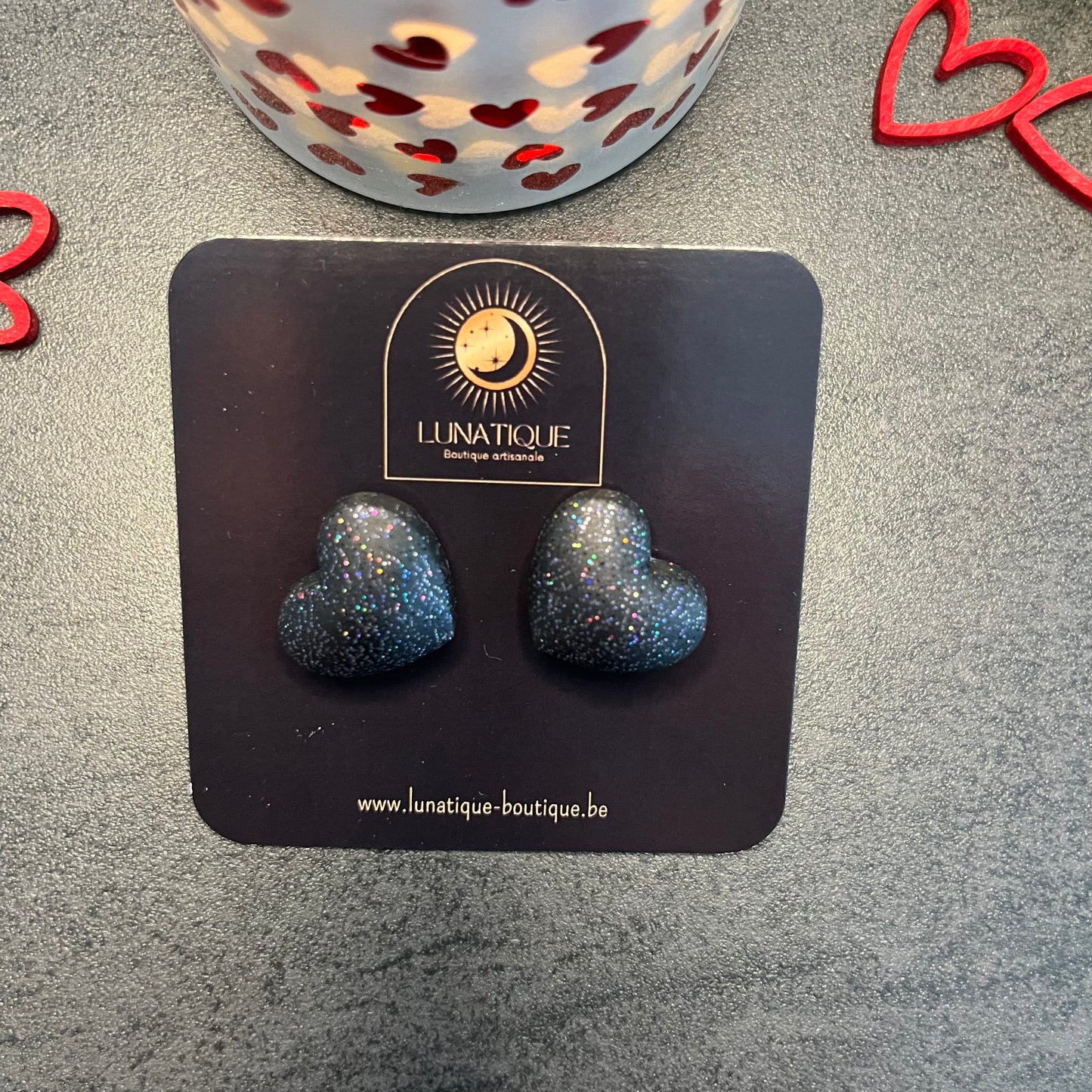 "Coeurs ballons", noirs