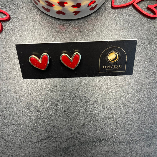 "Les puces", rouge et or