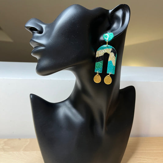 "Vert, or et noir", n°13