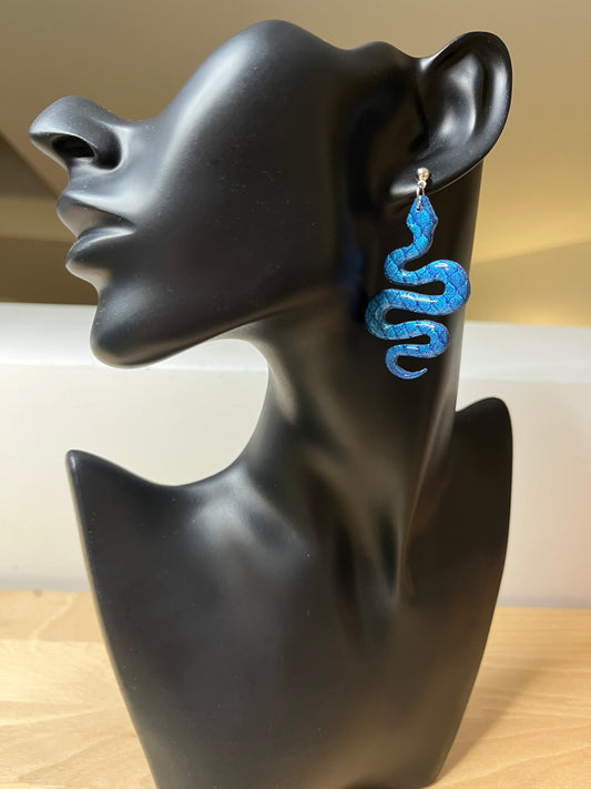 Serpents 'Bleu électrique"